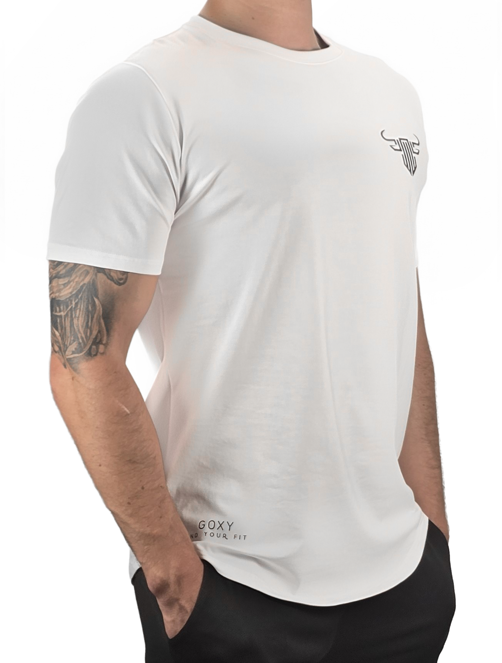 FlexiFit Performance Tee - White - Image 3