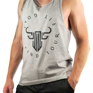 PowerFlex Men’s Tank Top - Heather Grey