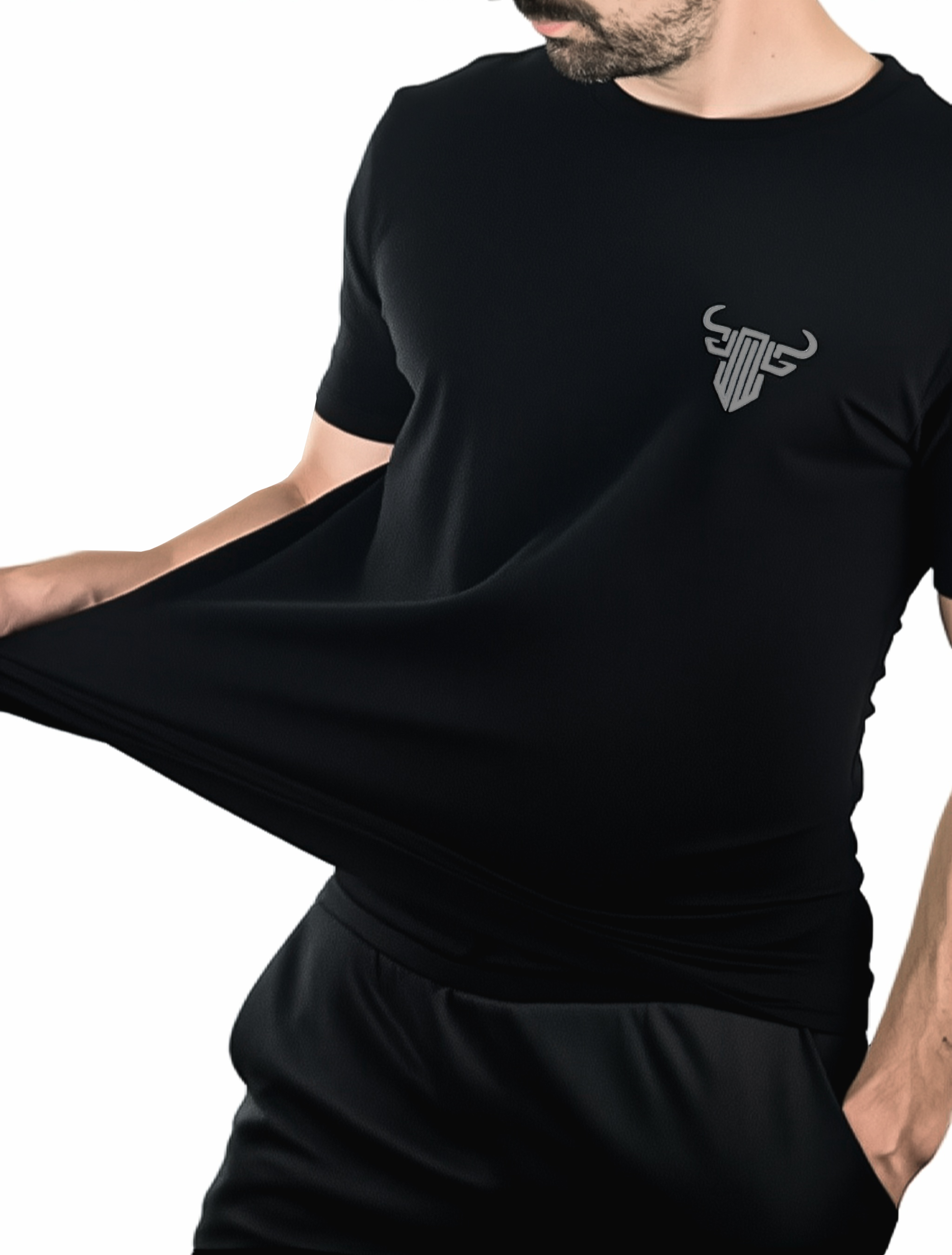 FlexiFit Performance Tee - Black - Image 4