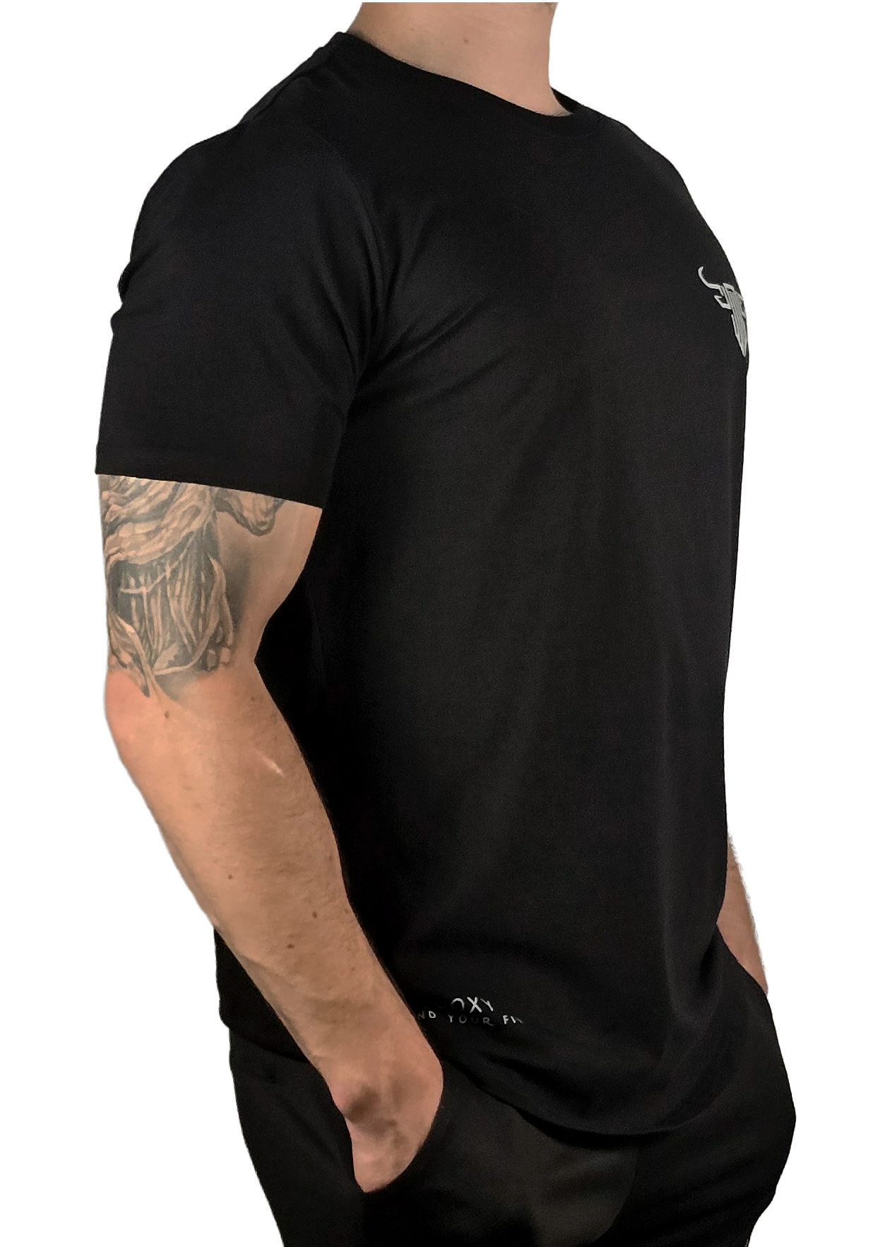 FlexiFit Performance Tee - Black - Image 2